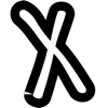 Стикер 23 font #letters #буквы
