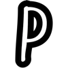 Стикер 18 font #letters #буквы