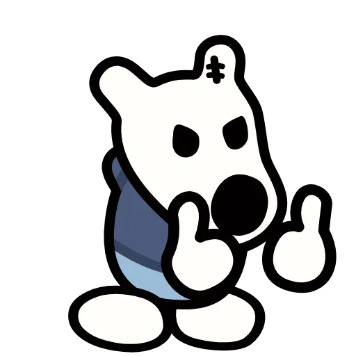 Стикер 7 Doggy #emoji #font #decor
