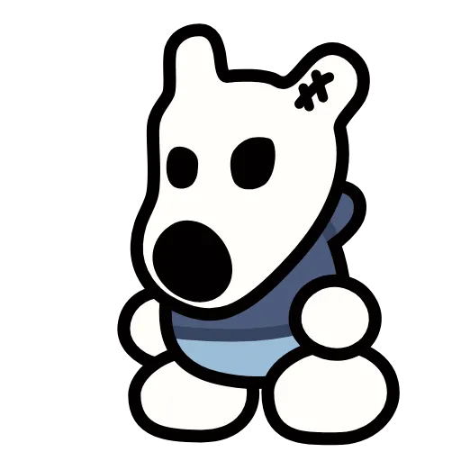 Стикер 13 Doggy #emoji #font #decor