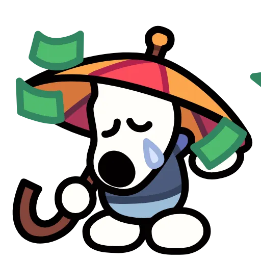 Стикер 6 Doggy #emoji #font #decor