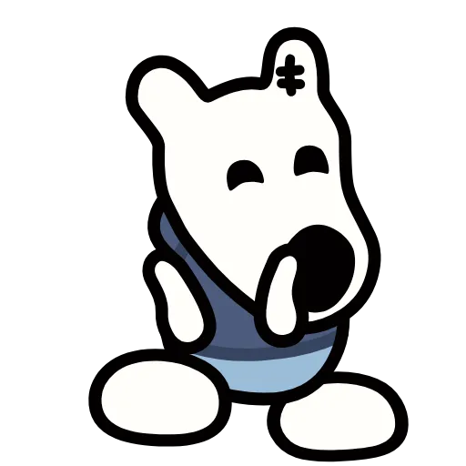 Стикер 4 Doggy #emoji #font #decor