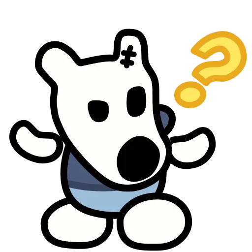 Стикер 3 Doggy #emoji #font #decor