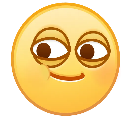 🙄 Стикер «QQ Face» для Telegram