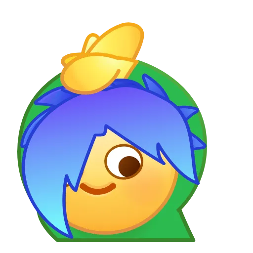 🤲 Стикер «QQ Face» для Telegram