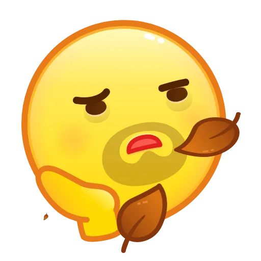 🤔 Стикер «QQ Face» для Telegram