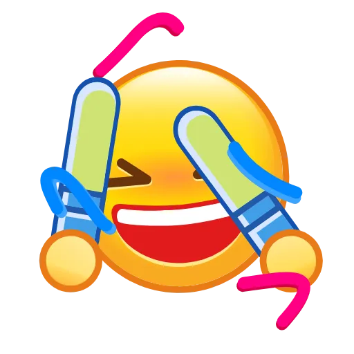 🥳 Стикер «QQ Face» для Telegram
