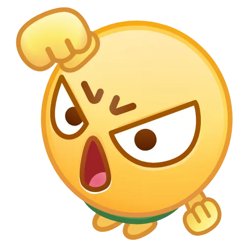 😠 Стикер «QQ Face» для Telegram