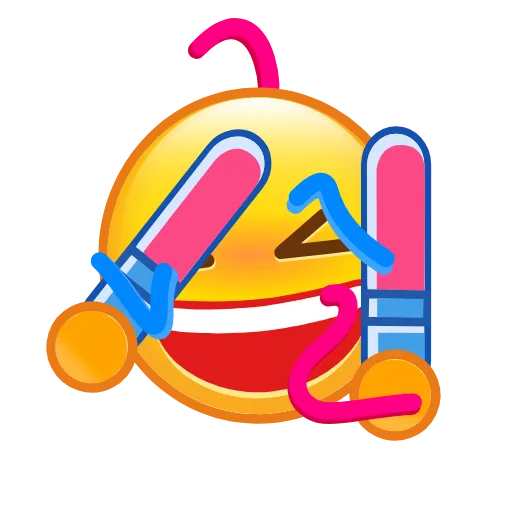 Стикер 20 Qqsuperemoji