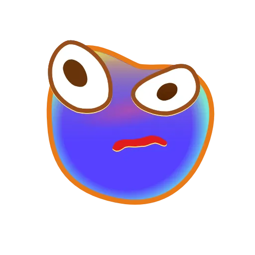 Стикер 21 Qqsuperemoji
