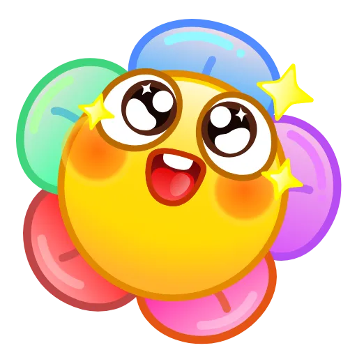 Стикер 29 Qqsuperemoji