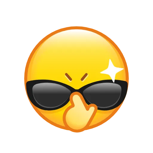 Стикер 22 Qqsuperemoji