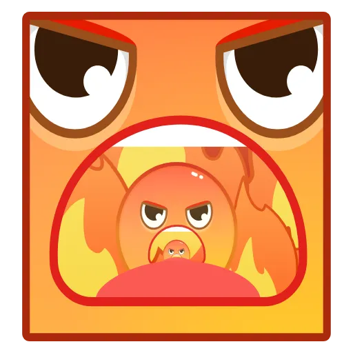 Стикер 52 Qqsuperemoji