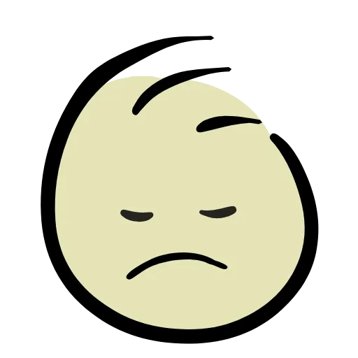 Стикер 21 Qonshy Emoji