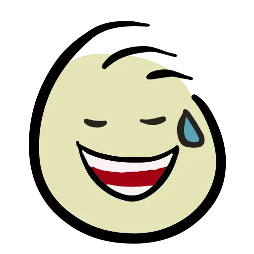 Стикер 5 Qonshy Emoji