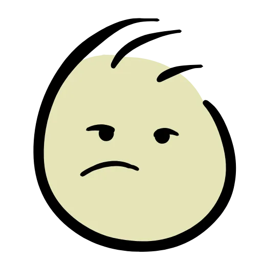 Стикер 18 Qonshy Emoji