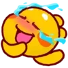 Стикер 11 🤗 QooBee dragon emoji