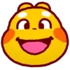 Стикер 4 🤗 QooBee dragon emoji