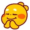 Стикер 3 🤗 QooBee dragon emoji