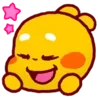 Стикер 7 🤗 QooBee dragon emoji