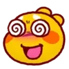 Стикер 21 🤗 QooBee dragon emoji