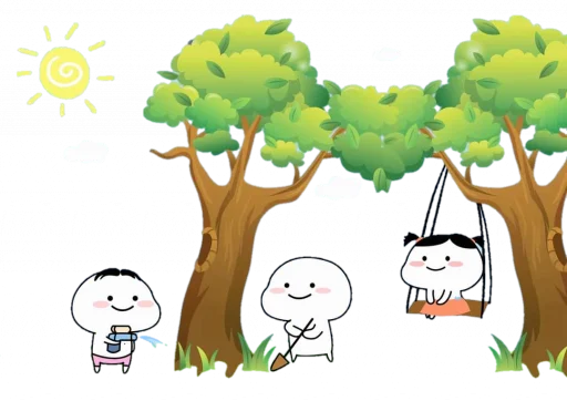 🌳 Стикер «stickers_meli» для Telegram