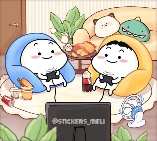 🎮 Стикер «stickers_meli» для Telegram