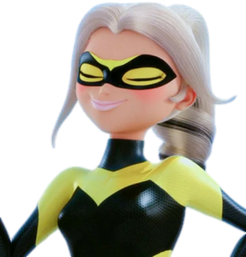 💛 Стикер «Queen Bee - Miraculous» для Telegram