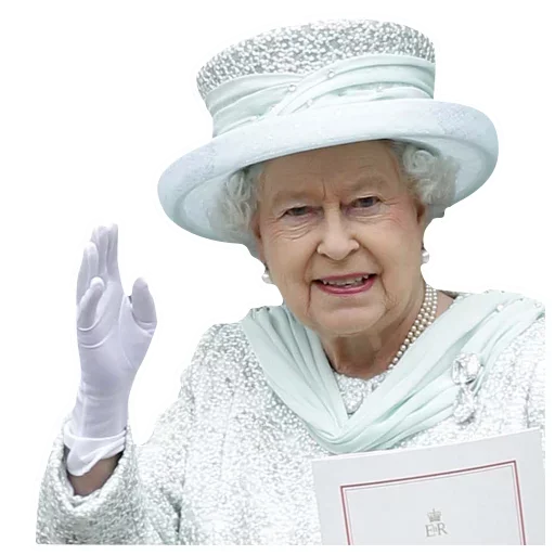 🖐 Стикер «Queen Elizabeth II» для Telegram