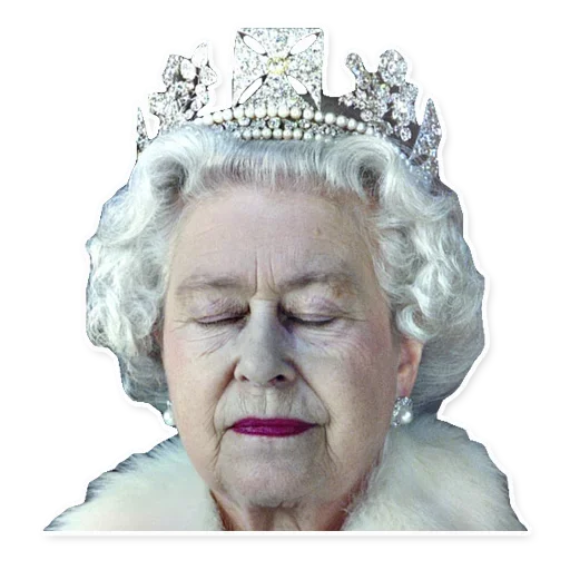 😞 Стикер «Queen Elizabeth II» для Telegram