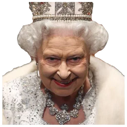 Стикерпак Queen Elizabeth II для Telegram