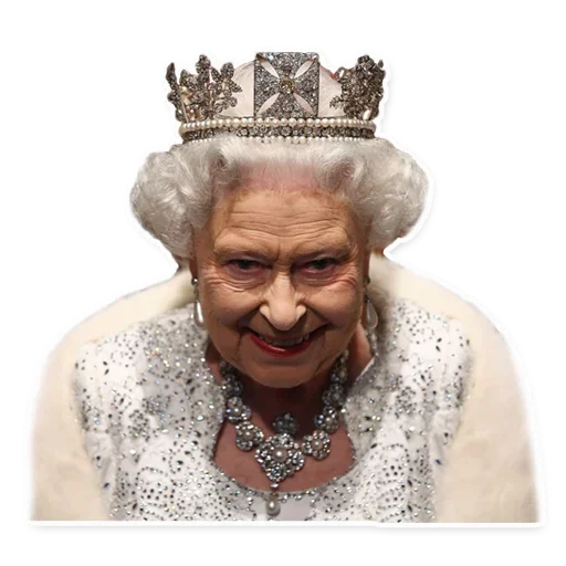 ☺️ Стикер «Queen Elizabeth II» для Telegram