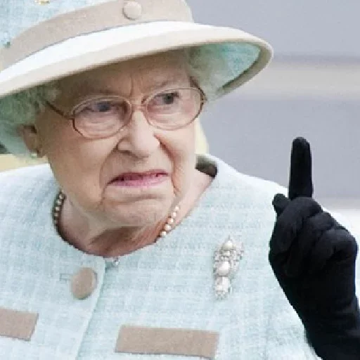 😑 Стикер «Queen Elizabeth II» для Telegram