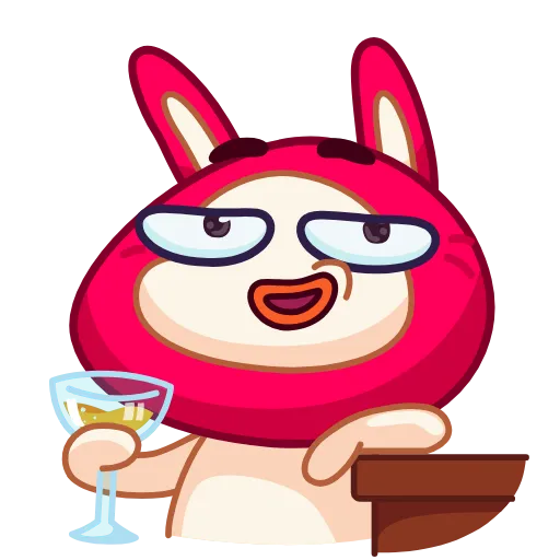 Стикер 11 Rabbit emoji