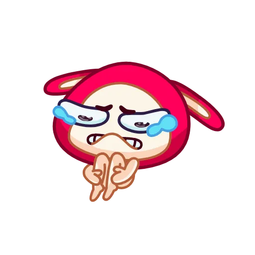 Стикер 15 Rabbit emoji