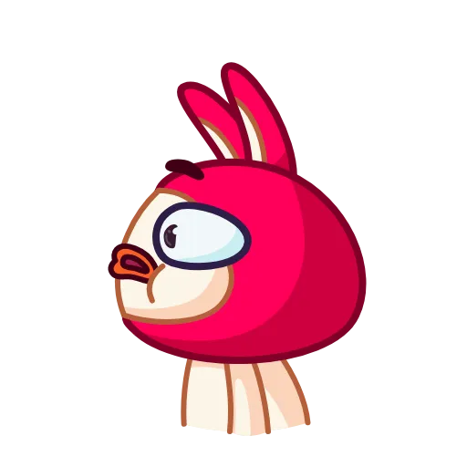 Стикер 4 Rabbit emoji
