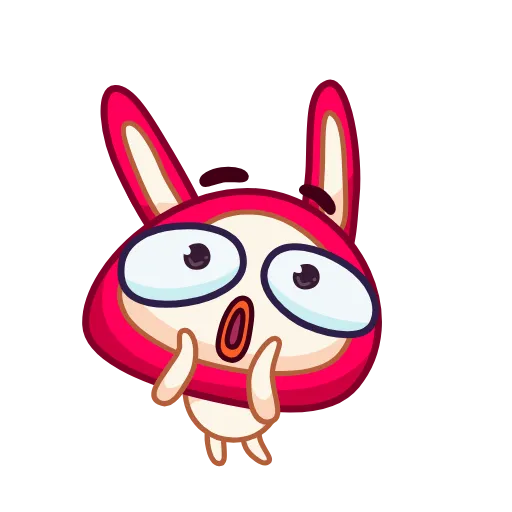 Стикер 17 Rabbit emoji