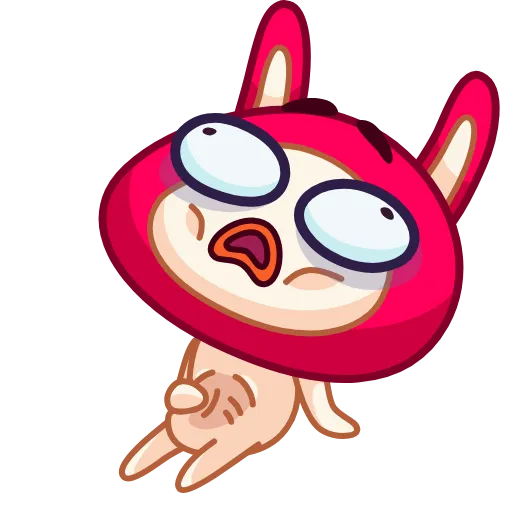 Стикер 24 Rabbit emoji