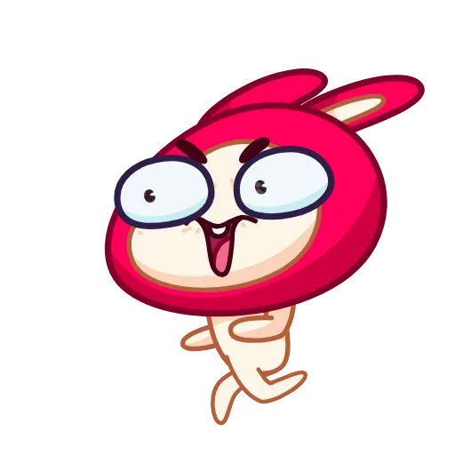 Стикер 22 Rabbit emoji