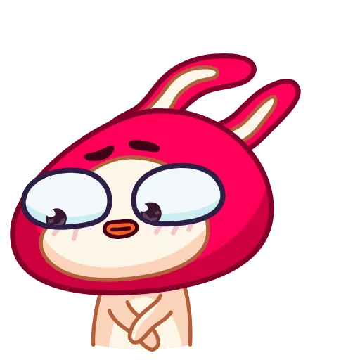 Стикер 13 Rabbit emoji