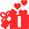 Стикер 54 Red Valentine