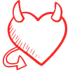 Стикер 11 Red Valentine