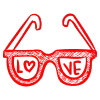 Стикер 40 Red Valentine