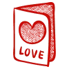 Стикер 37 Red Valentine
