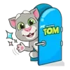 Стикер 34 Tom