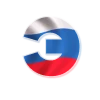 😉 Эмодзи «Россия - буквы в виде триколора» для Telegram