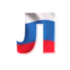 😍 Эмодзи «Россия - буквы в виде триколора» для Telegram