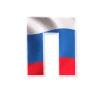😚 Эмодзи «Россия - буквы в виде триколора» для Telegram