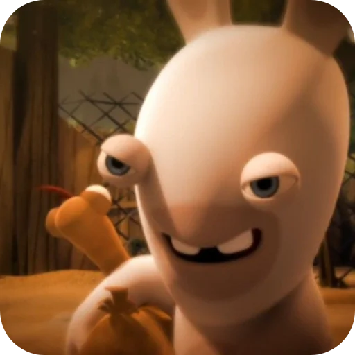 🧸 Стикер «Rabbids» для Telegram