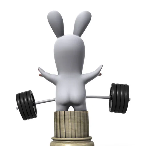 🧸 Стикер «Rabbids» для Telegram